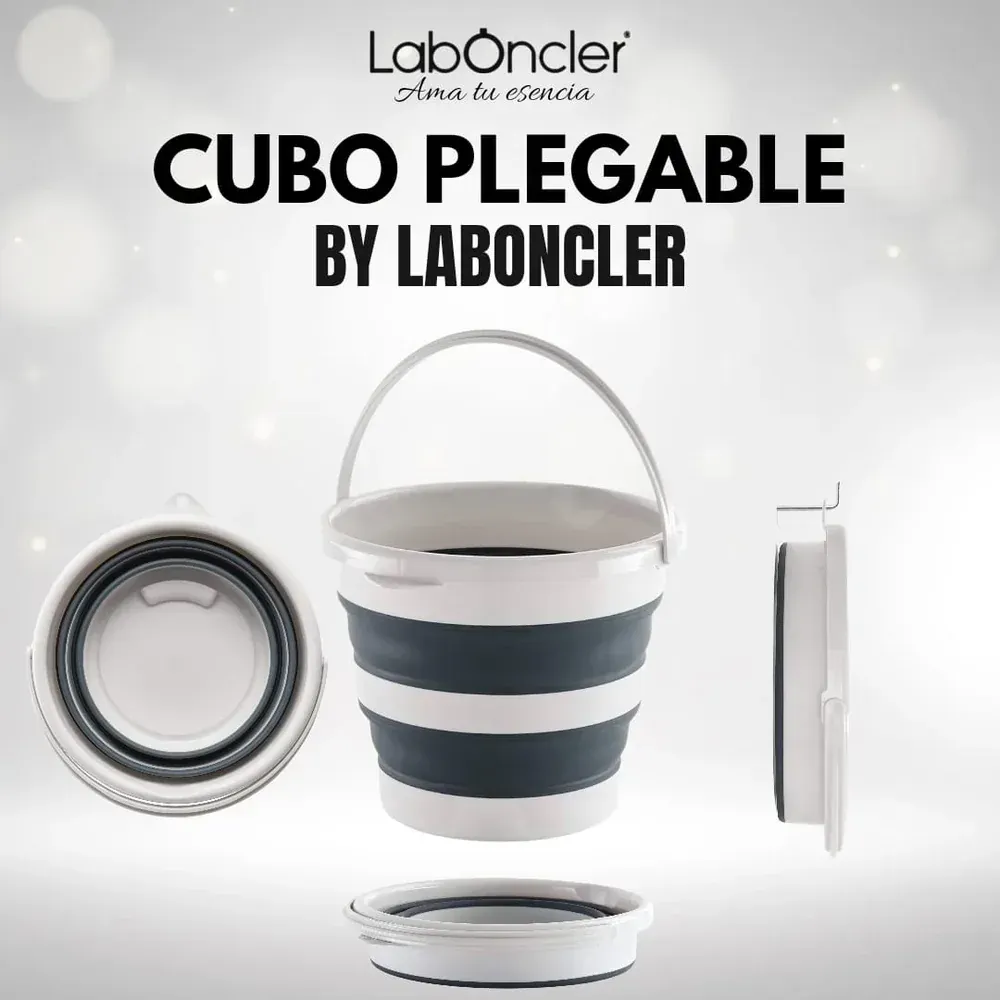 Labocler Cubo plegable 12 Litros