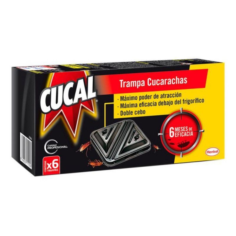 Cucal trampa  Cucarachas doble cebo