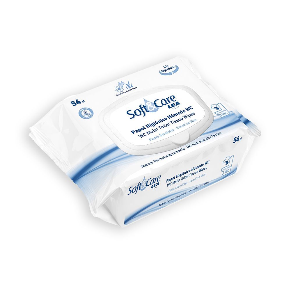 Lea Soft & Care Papel Higiénico Húmedo