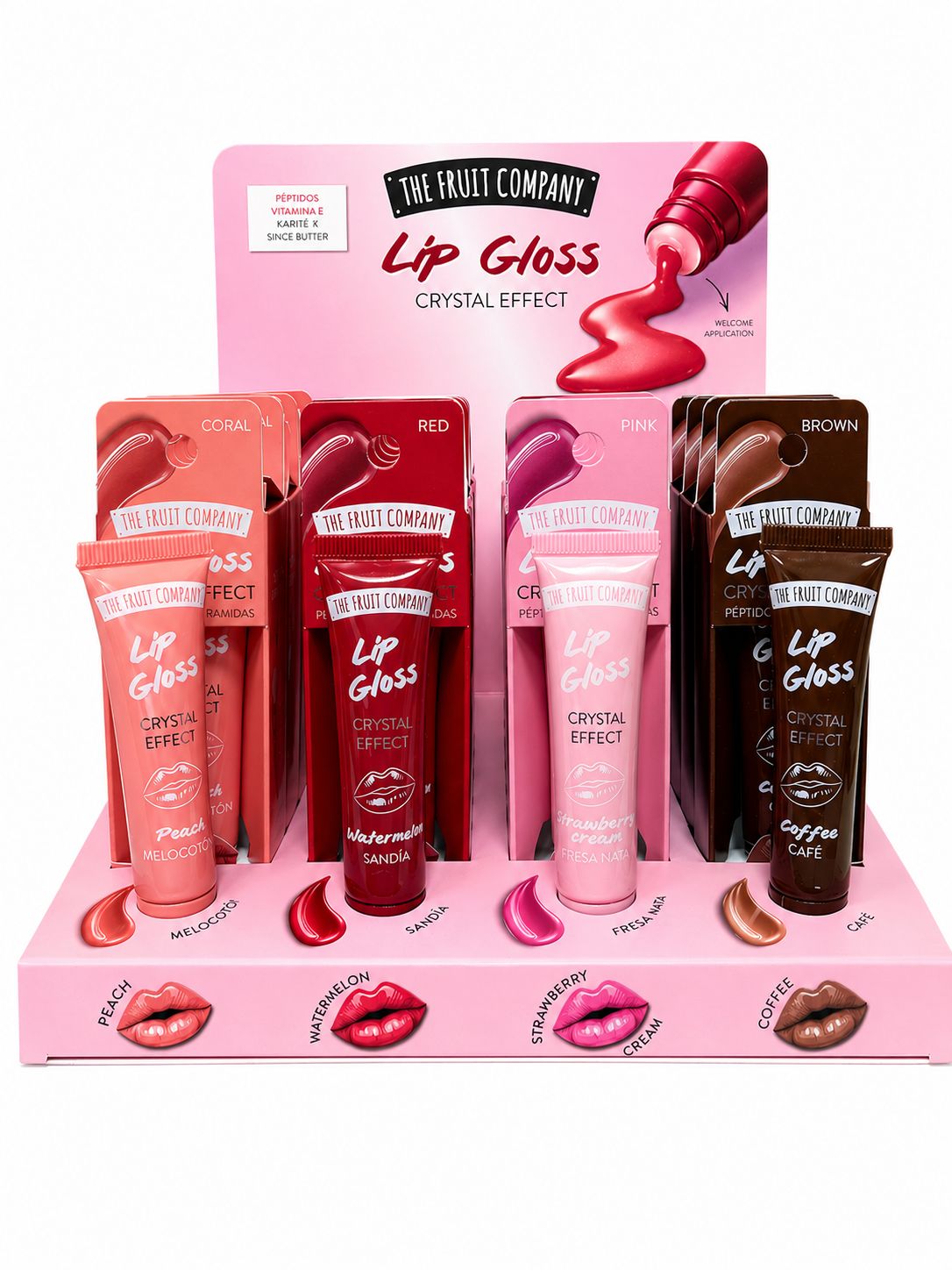 The fruit Company  Lip Gloss Cristal Effect 12g