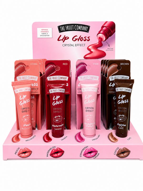 The fruit Company Lip Gloss Cristal Effect 12g The fruit Company Lip Gloss Cristal Effect 12g