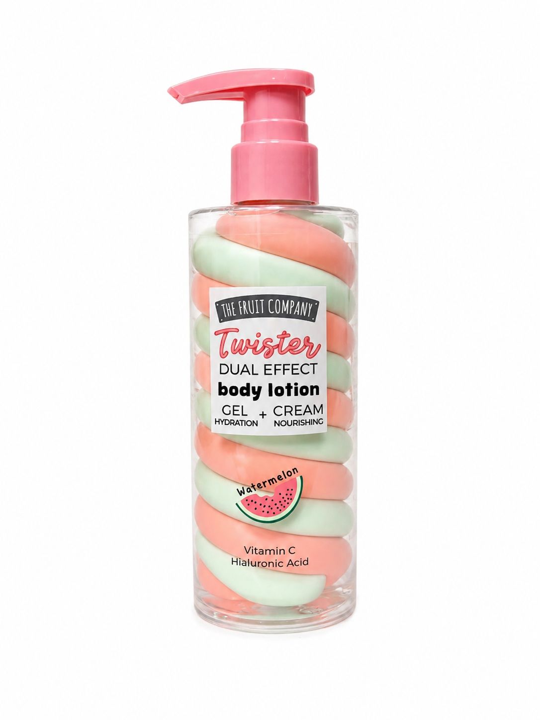 The Fruit Company Body Lotión Sandía  Efecto Dual Gel + Crema 200g