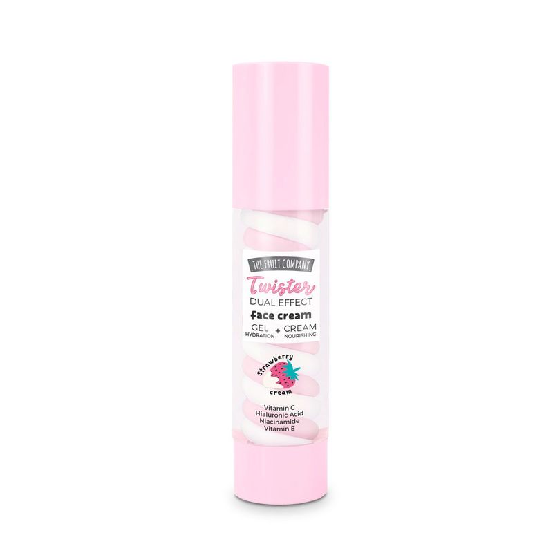 The Fruit Company Twister Face Crema Fresa y Nata