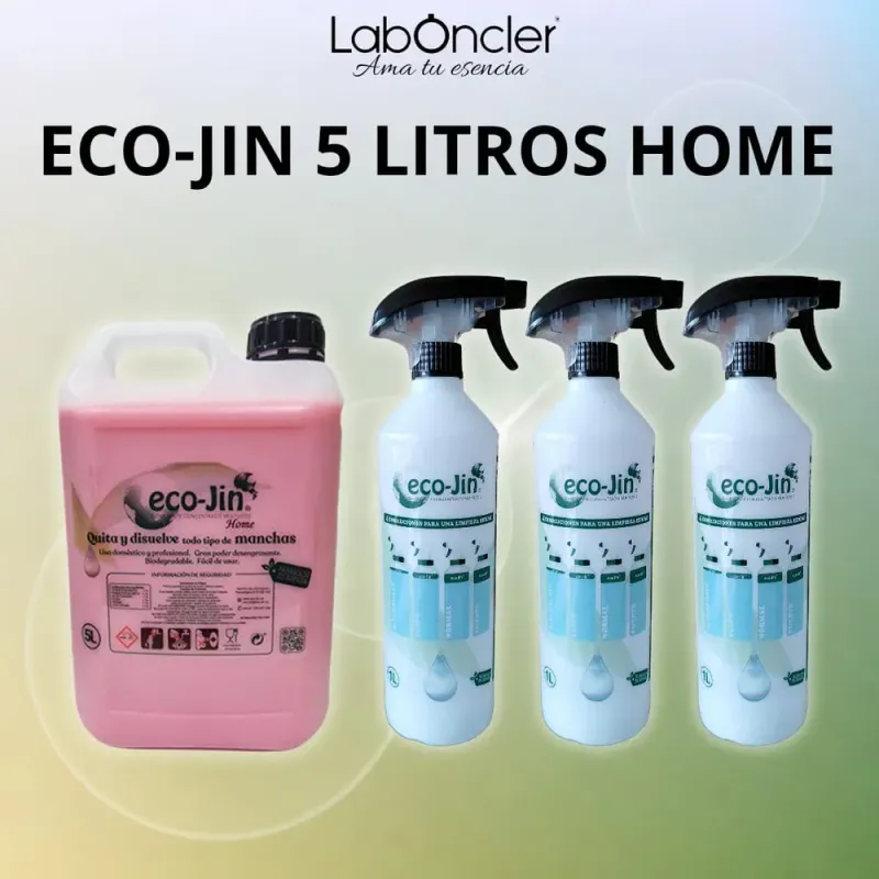 Laboncler Ecojin Garrafa Home 5 Litros + 3 Difusores Laboncler Ecojin Garrafa Home 5 Litros + 3 Difusores