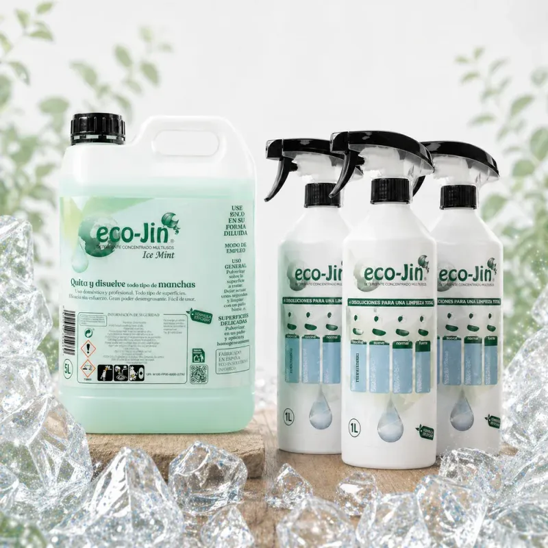 Laboncler Ecojin Garrafa Ice-Mint 5 Litros + 3 Difusores Laboncler Ecojin Garrafa Ice-Mint 5 Litros + 3 Difusores