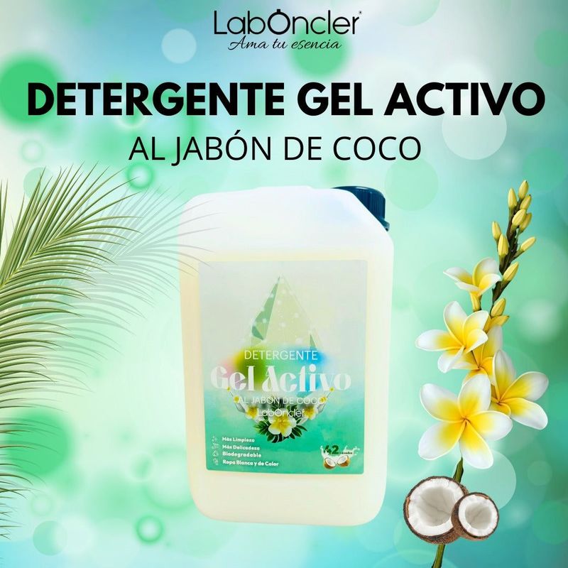 Laboncler Detergente Gel Activo Al Jabón de Coco Laboncler Detergente Gel Activo Al Jabón de Coco