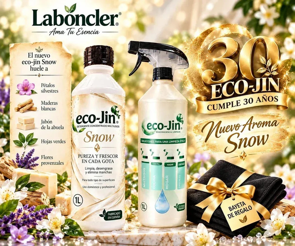 Laboncler Ecojin Snow + vaporizador + bayeta de regalo Laboncler Ecojin Snow + vaporizador + bayeta de regalo