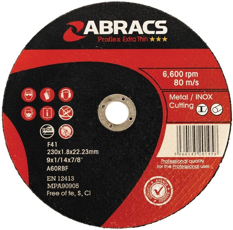115 mm / 4.5 inch Thin Cutting Disks