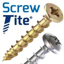 SCREW-TITE COUNTERSUNK POZI PZ1, ALL PURPOSE SCREW