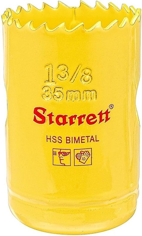 Starrett Hole Saw Bi Metal Constant Pitch