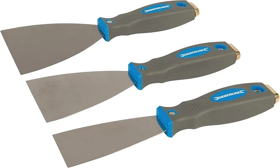Silverline Expert Filler Knife Set 3pcs 50,75+100mm