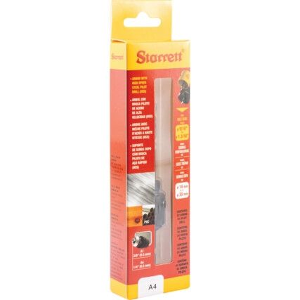 Starrett Arbor And Pilot Drill A4