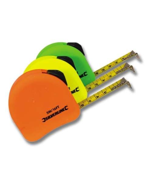 Silverline Hi-Vis Tape Measure