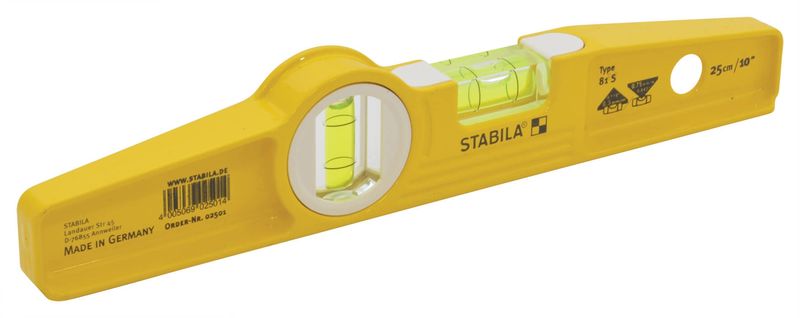 Stabila Spirit Level 25cm/10"