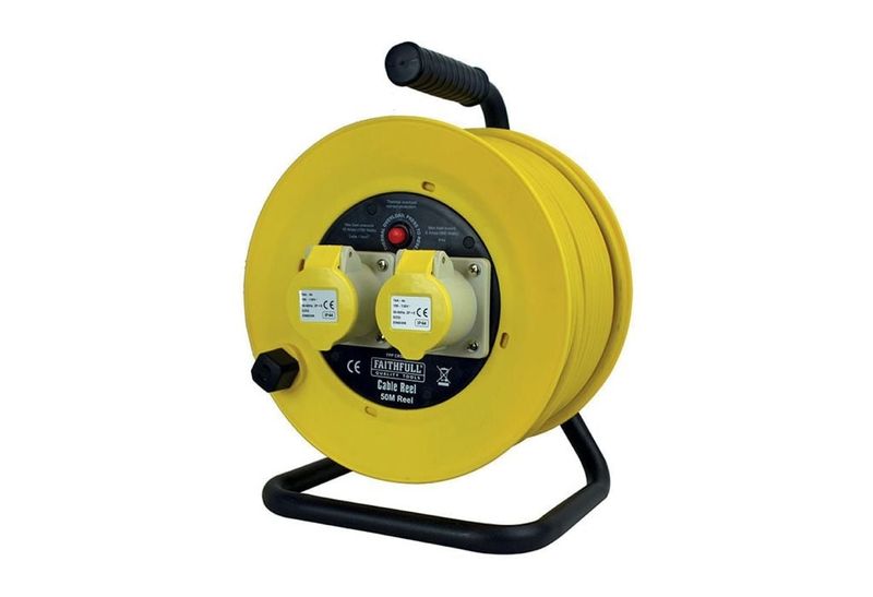 Faithfull Cable Reel 25m
