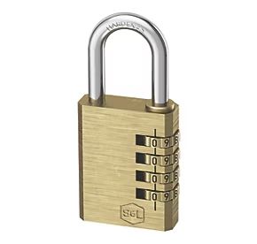Smith and Locke 38mm Coded Padlock