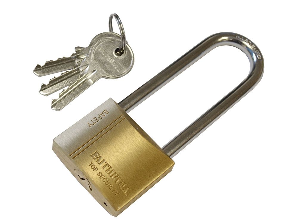 Faithfull 40mm Padlock and Keys