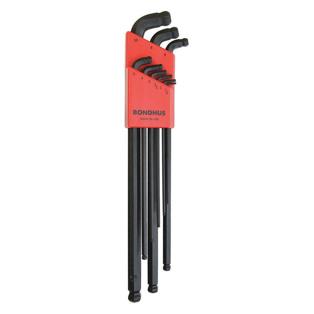 Bondhus Stubby Double Ball 9pc Metric