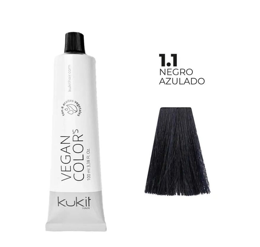 TINTE KUKIT 1.1 NEGRO AZULADO 100ML