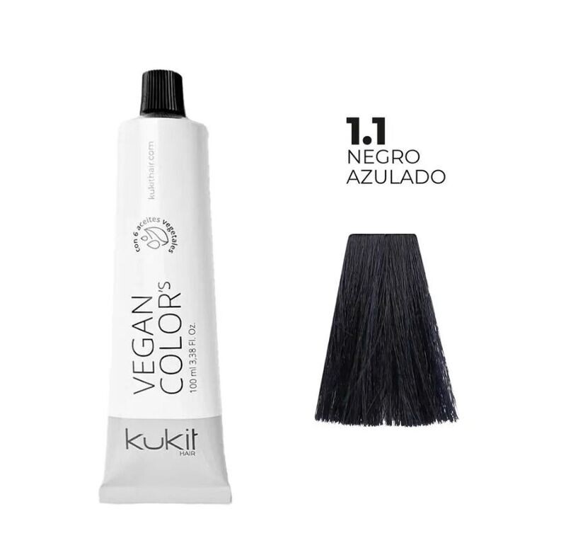 TINTE KUKIT 1.1 NEGRO AZULADO 100ML