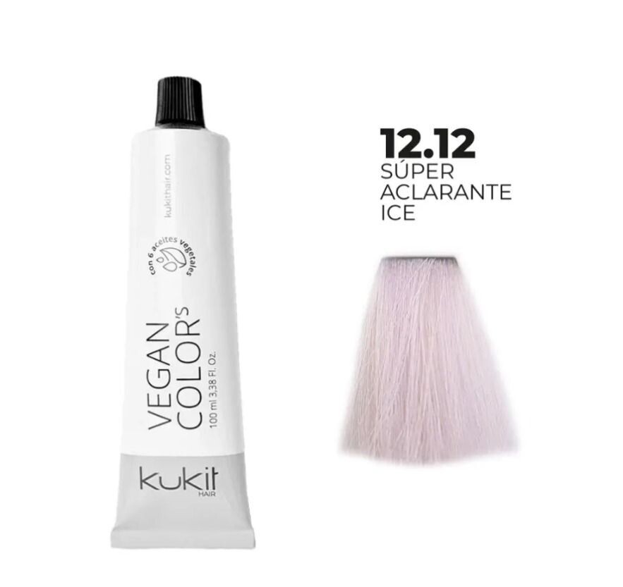 TINTE KUKIT 12.12 SÚPER ACLARANTE ICE 100ML