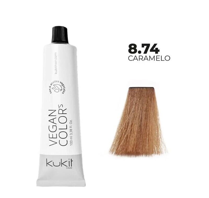 TINTE KUKIT 8.74 CARAMELO 100ML