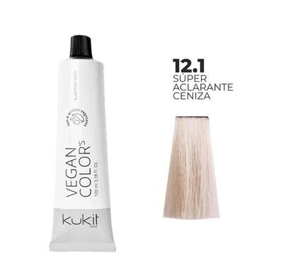 TINTE KUKIT 12.1 SÚPER ACLARANTE CENIZA 100ML