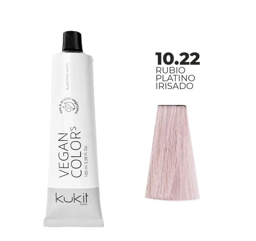 TINTE KUKIT 10.22 RUBIO PLATINO IRISADO 100ML