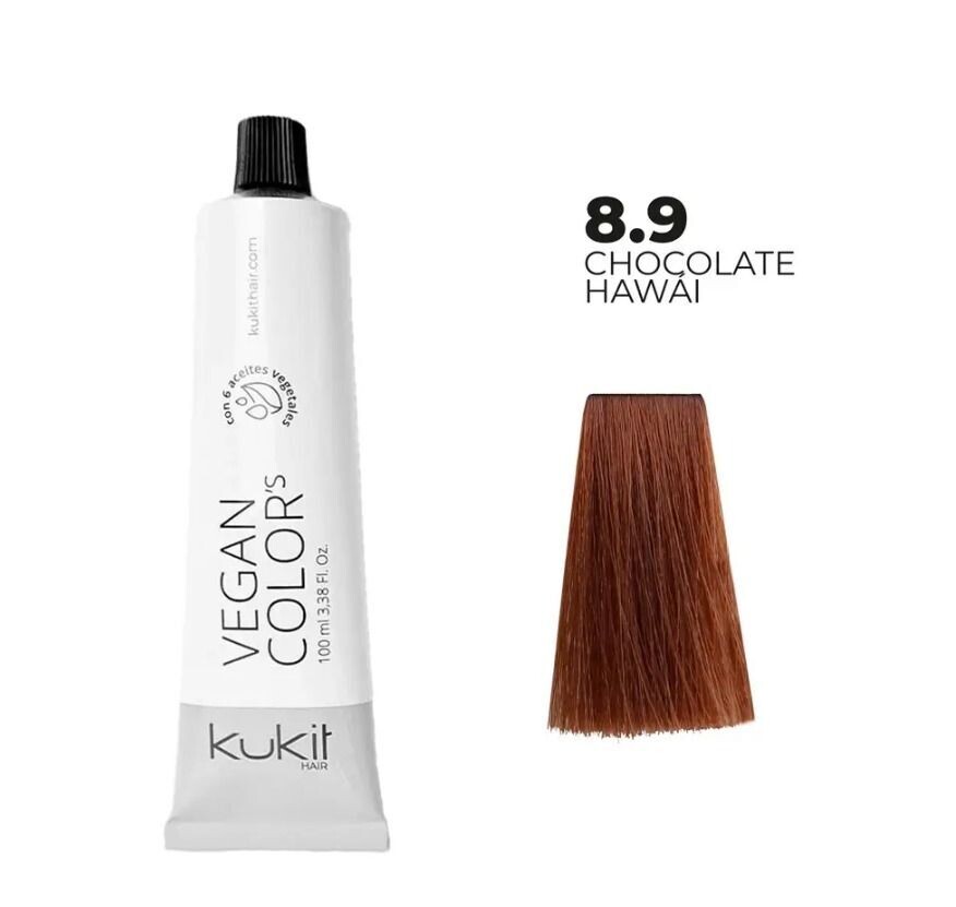 TINTE KUKIT 8.9 CHOCOLATE HAWAI 100ML