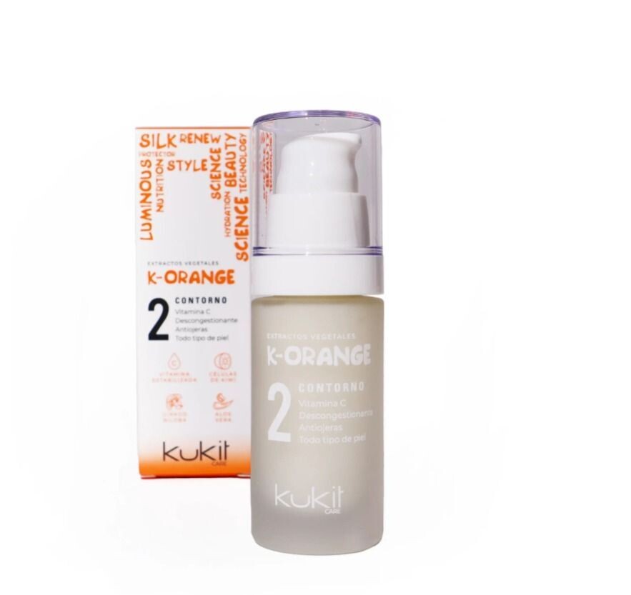 CONTORNO DE OJOS K-ORANGE VITAMINA C KUKIT 30ML