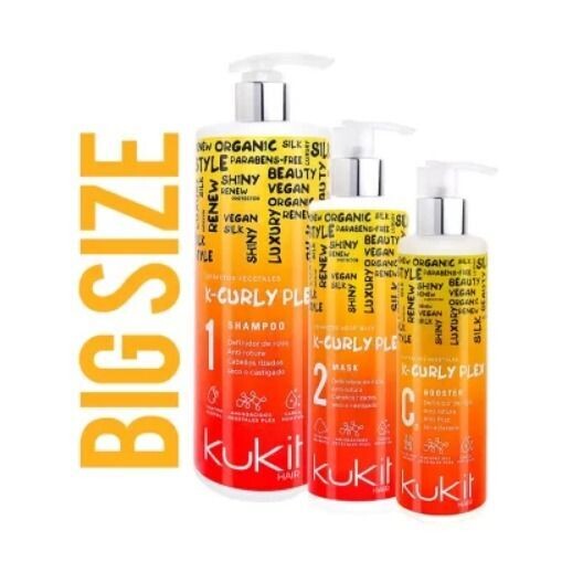 PACK K-CURLY PLEX BIGE SIZE KUKIT   ¡OFERTA!