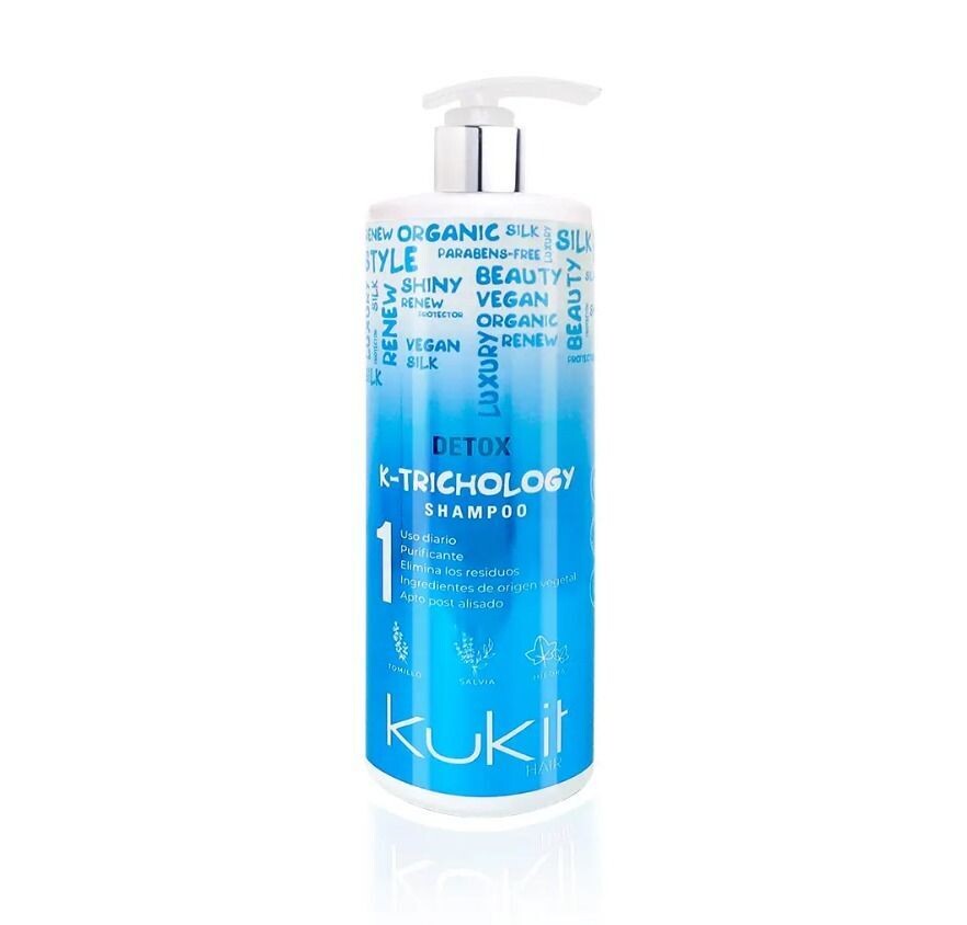 CHAMPÚ K-TRICHOLOGY DETOX KUKIT LITRO