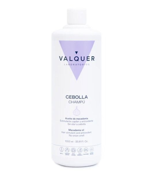 CHAMPÚ DE CEBOLLA VALQUER LITRO