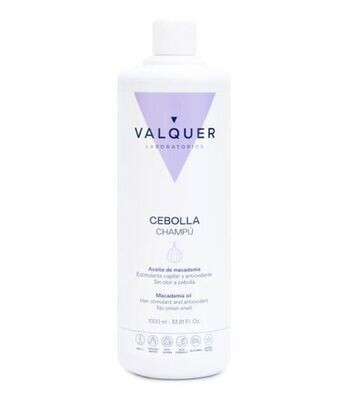 CHAMPÚ DE CEBOLLA VALQUER LITRO