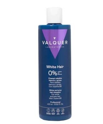 CHAMPÚ CABELLO BLANCO VALQUER 400ML