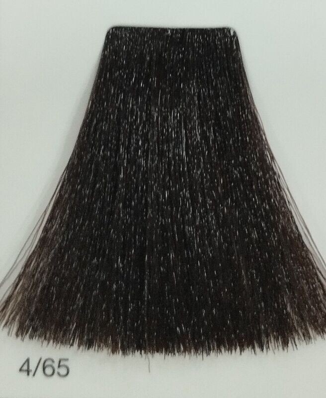 TINTE GAMMA ERAYA 4/65 CASTAÑO MARRÓN CAOBA 100ML