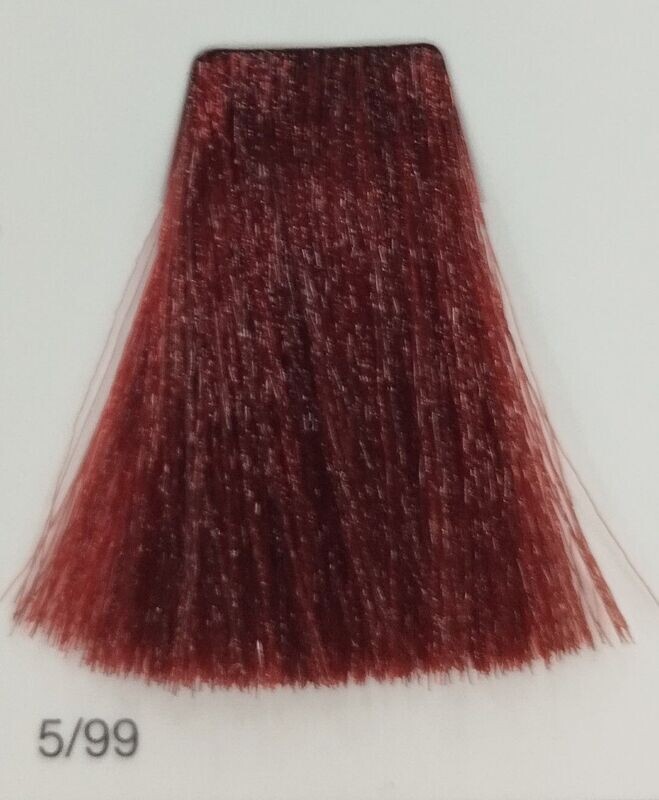 TINTE GAMMA ERAYA 5.99 CASTAÑO CLARO ROJO INTENSO 100ML