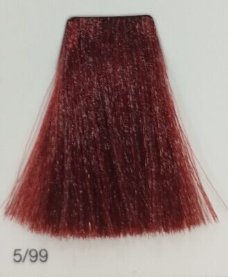 TINTE GAMMA ERAYA 5.99 CASTAÑO CLARO ROJO INTENSO 100ML