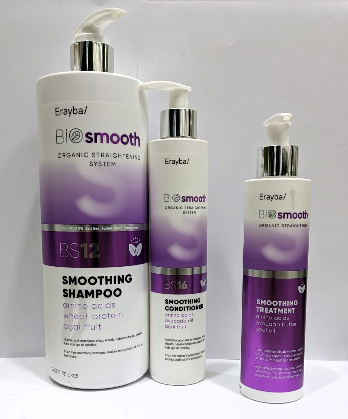 PACK BIOSMOOTH ERAYBA + TRATAMIENTO ALISADOR  ¡OFERTA!