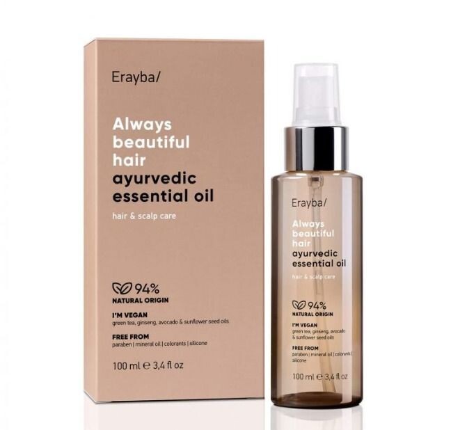 ELIXIR DE ACEITES NATURALES AYURVEDIC ERAYBA 100ML