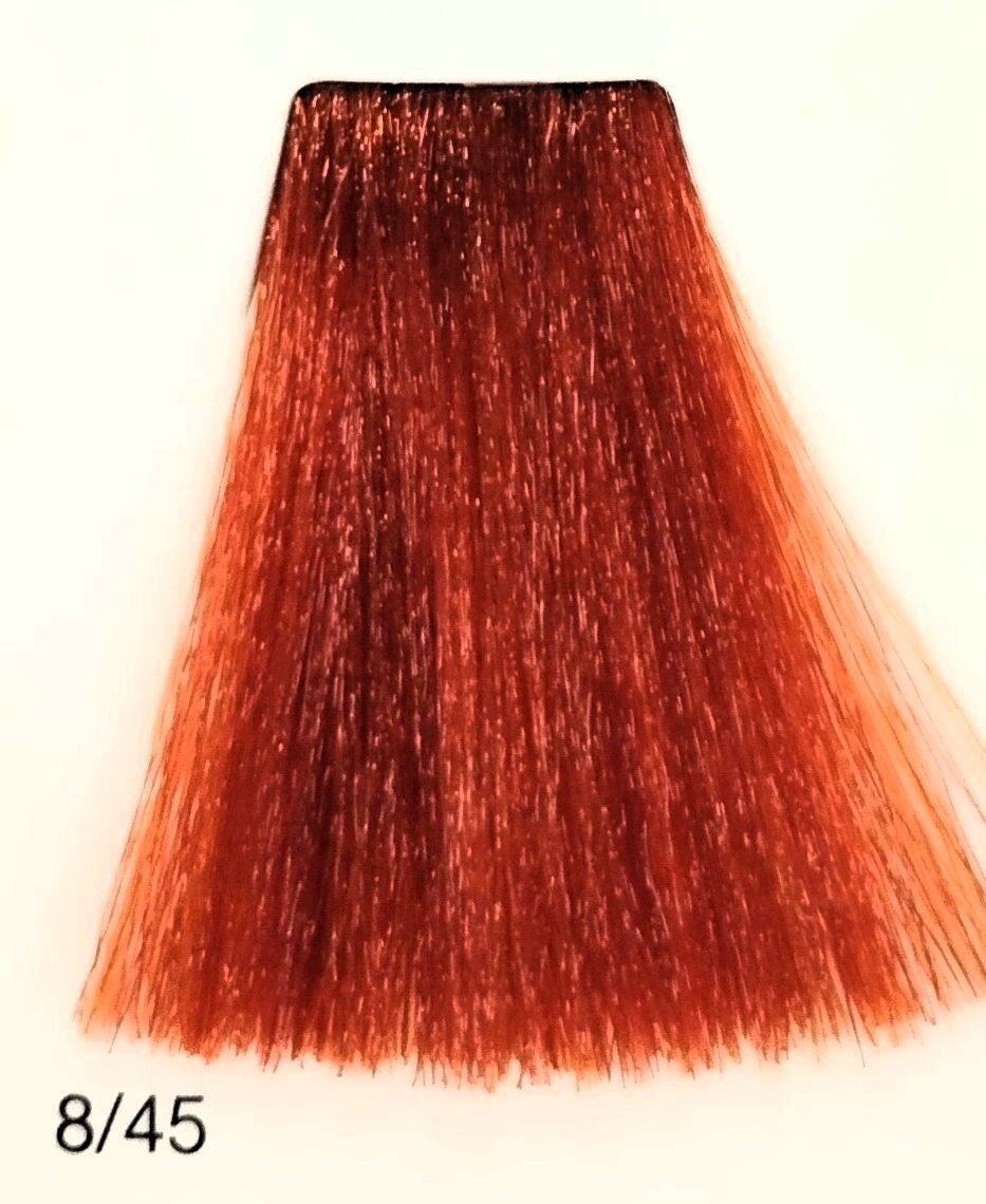 TINTE GAMMA ERAYBA 8/45 RUBIO CLARO COBRE CAOBA 100ML