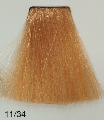 TINTE GAMMA ERAYBA 11/34 RUBIO EXTRA CLARO DORADO COBRIZO 100ML