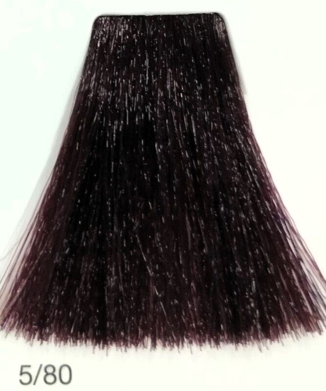 TINTE GAMMA ERAYBA 5/80 CASTAÑO CLARO VIOLETA 100ML