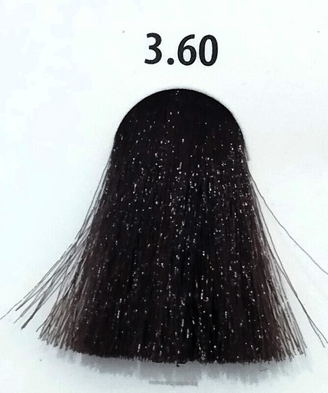 TINTE DÉNUÉE MONTIBELLO  3.60 CASTAÑO OSCURO MARRÓN NATURAL 60GR