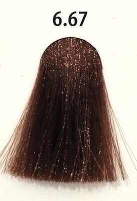 TINTE DÉNUÉE MONTIBELLO 6.67 RUBIO OSCURO MARRÓN ROJIZO 60GR