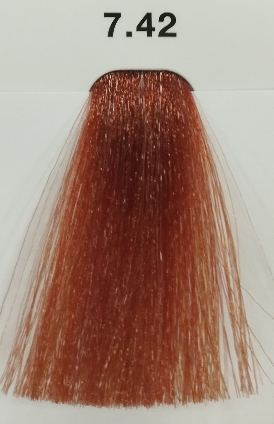 TINTE DÉNUÉE MONTIBELLO 7.42 RUBIO COBRIZO IRISADO 60GR