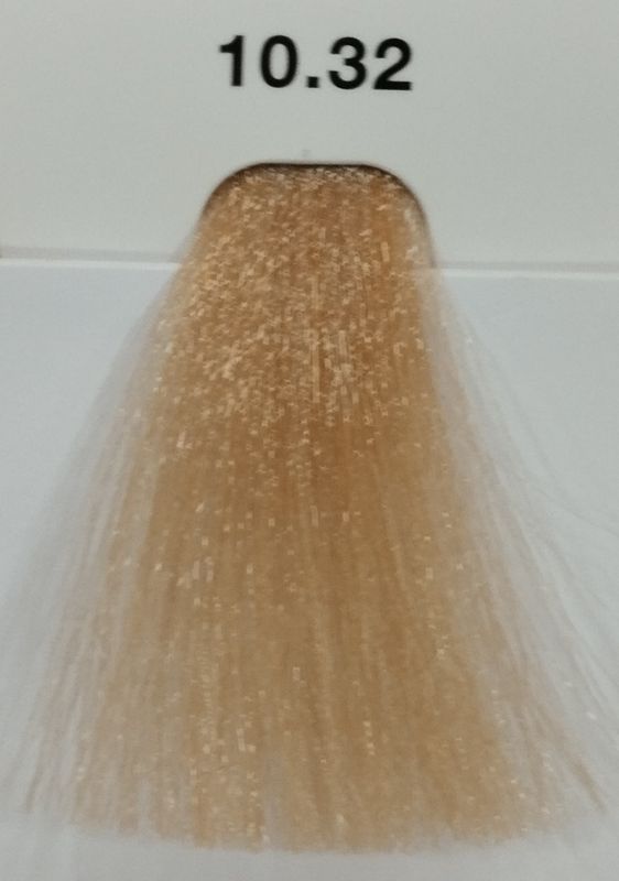 TINTE DÉNUÉE MONTIBELLO 10.32 RUBIO PLATINO DORADO IRISADO 60GR
