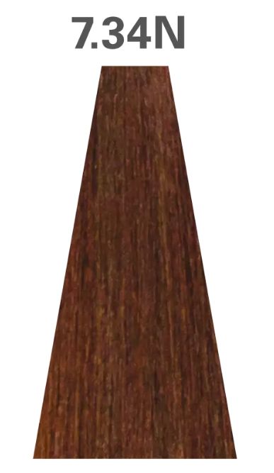 TINTE ABRIL ET NATURE 7.34N RUBIO DORADO COBRIZO NATURAL 120ML