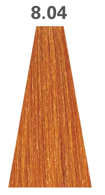 TINTE ABRIL ET NATURE 8.04 RUBIO CLARO COBRE NATURAL 120ML