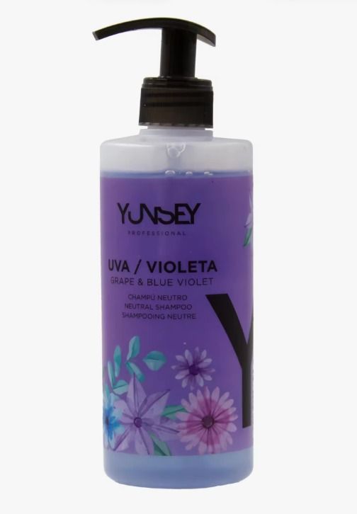 CHAMPÚ NEUTRO UVA/VIOLETA YUNSEY 400ML